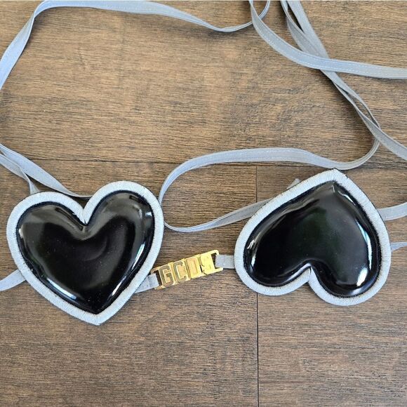 GCDS Heart Bra Crop top Swim size L - Picture 4 of 10